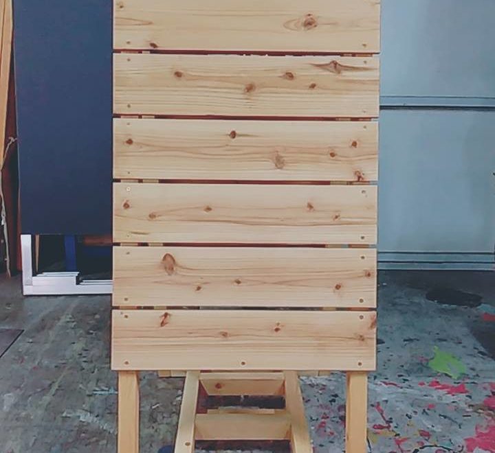 木製A型看板(ナチュラル_脚元固定具) | 看板ならアライデザイン工芸｜静岡県浜松市